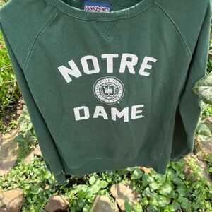 Jansport Green Notre Dame Sweatshirt